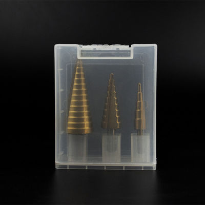 3 PCS Step Bit Set Pagoda Step Cone Drill Bits