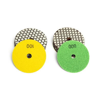 4 Inch 7 Steps Granite Marble Polishing Blade Dry Polishing Pad