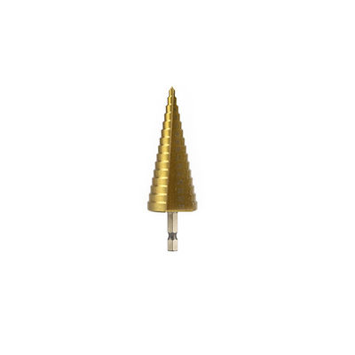 Hex Shank 4241 HSS Drill Bit 16mm Titanium Coated Step Drill Bit
