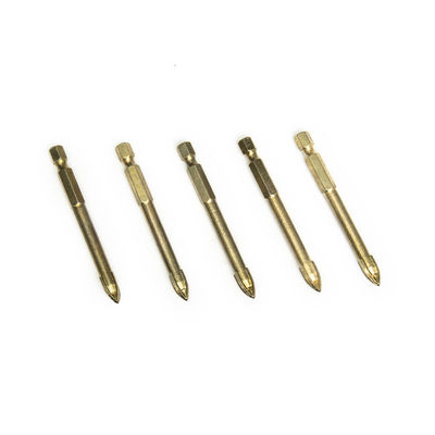10mm 50mm Glass Tile Drill Bits Cross Head Hexagonal Handle