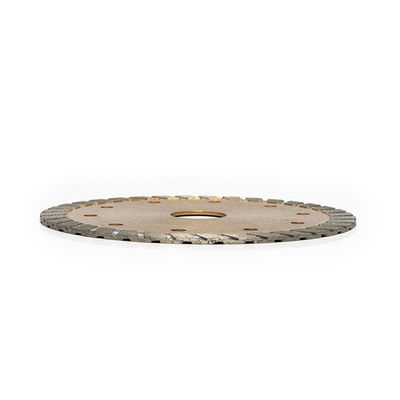 Gold  Corrugated Brick Saw Blade Stone Circular Saw Blade For Cutting Marble