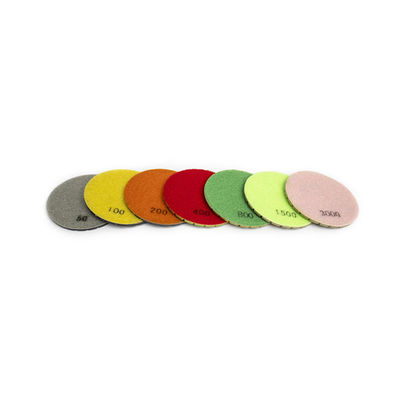 3 Inch Diamond Resin Pads Concrete Polishing Pad For Concrete Floor