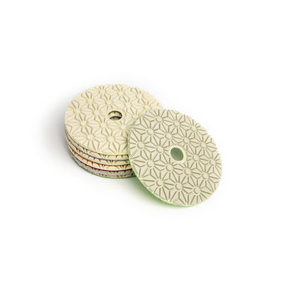 4 Inch 7 Step Wet  Diamond Polishing Pad For Floor