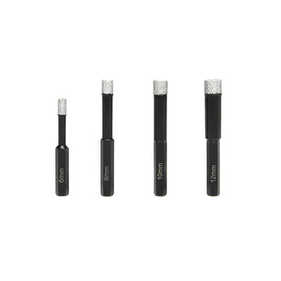 1/3 Shank Marble Diamond Hole Saws With Cooling Wax