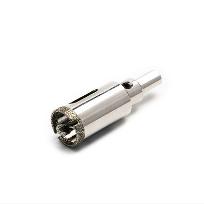 Cutting Glass Electroplated Diamond Core Bit 22mm Silver