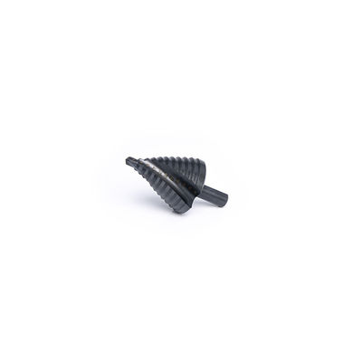 4mm Triangle Shank HSS Steel Step Cone Drill Bit Metal Black