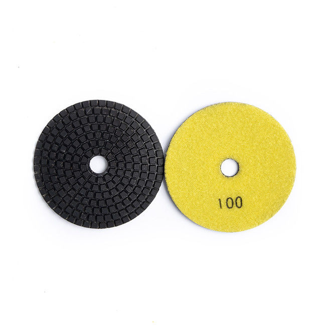 4 Inch Diamond Marble Polishing Blade Wet  Polishing Pad For Marble